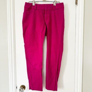 Merona Fuchsia Cropped Pants